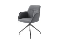 Stuhl >MEMPHIS< 2er-Set in Grau 62 x 96 x 60 cm (BxHxT)