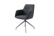 Stuhl >MEMPHIS< 2er-Set in Anthrazit 62 x 96 x 60 cm (BxHxT)