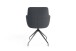 Stuhl >MEMPHIS< 2er-Set in Anthrazit 62 x 96 x 60 cm (BxHxT)