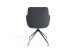 Stuhl >MEMPHIS< 2er-Set in Anthrazit 62 x 96 x 60 cm (BxHxT)