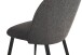 Stuhl >NAYLA< 2er-Set in Dunkelgrau aus Webstoff 51 x 81,5 x 60 cm (BxHxT)