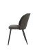 Stuhl >NAYLA< 2er-Set in Dunkelgrau aus Webstoff 51 x 81,5 x 60 cm (BxHxT)