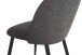 Stuhl >NAYLA< 2er-Set in Dunkelgrau aus Webstoff 51 x 81,5 x 60 cm (BxHxT)