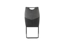Schwinger, 2er-Set >PETER< in Anthrazit aus Webstoff 45 x 94 x 54 cm (BxHxT)