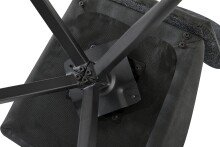 Stuhl >SNAP< 2er-Set in Anthrazit aus Bouclè-Vintagestoff 46x87x55 cm (BxHxT)