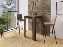 Bartisch >NELE< in Old-Wood-Optik 80 x 104 x 60 cm (BxHxT)