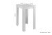 Bartisch >NELE< in Old-Wood-Optik 80 x 104 x 60 cm (BxHxT)
