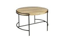 Couchtisch >HANNA< aus Mangoholz 60 x 40 x 62 cm...