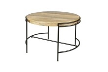 Couchtisch >HANNA< aus Mangoholz 60 x 40 x 62 cm (BxHxT)