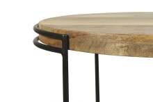 Couchtisch >HANNA< aus Mangoholz 60 x 40 x 62 cm (BxHxT)