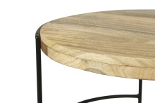 Couchtisch >HANNA< aus Mangoholz 60 x 40 x 62 cm (BxHxT)