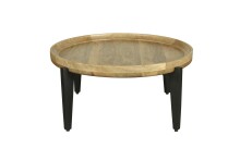 Couchtisch >MILA< aus Mangoholz 75 x 34 x 75 cm (BxHxT)