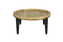 Couchtisch >MILA< aus Mangoholz 75 x 34 x 75 cm (BxHxT)