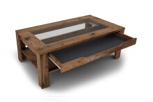 Couchtisch >RALPH< in Old-Wood-Optik 110 x 43 x 67 cm (BxHxT)