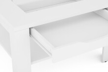 Couchtisch >RALPH< in Weiß 67 x 43 x 67 cm (BxHxT)