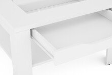 Couchtisch >RALPH< in Weiß 67 x 43 x 67 cm (BxHxT)