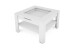 Couchtisch >RALPH< in Weiß 67 x 43 x 67 cm (BxHxT)