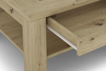 Couchtisch >RALPH< in Eiche-Optik 67 x 43 x 67 cm (BxHxT)