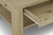Couchtisch >RALPH< in Eiche-Optik 67 x 43 x 67 cm (BxHxT)