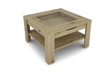 Couchtisch >RALPH< in Eiche-Optik 67 x 43 x 67 cm...