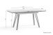 Tisch >BERLIN< in Eiche-Optik 120-160 x 75 x 80 cm (BxHxT)