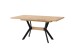 Tisch >BREMEN< in Eiche-Optik 160-200 x 75 x 90 cm (BxHxT)