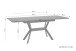 Tisch >BREMEN< in Eiche-Optik Schwarz 160-200 x 75 x 90 cm (BxHxT)