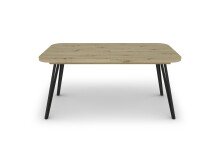 Tisch >LIFE< in Eiche-Optik 160-240 x 76 x 90 cm (BxHxT)