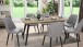 Tisch >LIFE< in Eiche-Optik 160-240 x 76 x 90 cm (BxHxT)