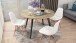 Tisch >MARTA< in Eiche-Optik 120 x 76 x 120 cm (BxHxT)