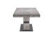 Tisch >MATTHEW< mit Auszug in Beton-Optik 140-195 x 75 x 90 cm (BxHxT)