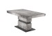 Tisch >MATTHEW< mit Auszug in Beton-Optik 160-215 x 75 x 90 cm (BxHxT)