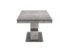 Tisch >MATTHEW< mit Auszug in Beton-Optik 160-215 x 75 x 90 cm (BxHxT)