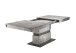 Tisch >MATTHEW< mit Auszug in Beton-Optik 160-215 x 75 x 90 cm (BxHxT)