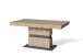 Tisch >MATTHEW< mit Auszug in Eiche-Optik 160-215 x 75 x 90 cm (BxHxT)