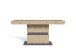 Tisch >MATTHEW< mit Auszug in Eiche-Optik 160-215 x 75 x 90 cm (BxHxT)