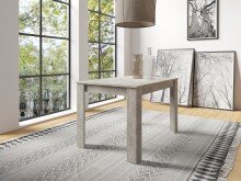 Tisch >NEPAL< in Beton-Optik 120 x 75 x 80 cm (BxHxT)