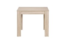 Tisch >NEPAL< in Eiche-Optik 80 x 75 x 80 cm (BxHxT)