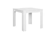 Tisch >NEPAL< in Weiß 80 x 75 x 80 cm (BxHxT)