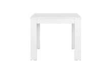 Tisch >NEPAL< in Weiß 80 x 75 x 80 cm (BxHxT)