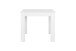 Tisch >NEPAL< in Weiß 80 x 75 x 80 cm (BxHxT)