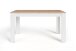 Tisch >NORI< in Weiß/Eiche-Optik 120 x 75 x 80 cm (BxHxT)