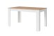 Tisch >NORI< in Weiß/Eiche-Optik 120 x 75 x 80 cm (BxHxT)