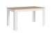 Tisch >NORI< in Weiß/Eiche-Optik 120 x 75 x 80 cm (BxHxT)
