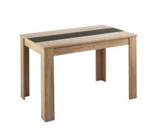 Tisch >NORI< in Eiche-Optik, Einlage...