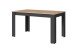 Tisch >NORI< in Anthrazit/Eiche-Optik 140 x 75 x 80 cm (BxHxT)