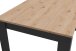 Tisch >NORI< in Anthrazit/Eiche-Optik 140 x 75 x 80 cm (BxHxT)