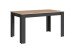 Tisch >NORI< in Anthrazit/Eiche-Optik 140 x 75 x 80 cm (BxHxT)