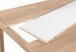 Tisch >NORI< in Eiche-Optik, Einlage Schwarz/Weiß 140 x 75 x 80 cm (BxHxT)