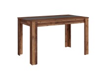 Tisch >NORI< in Old-Wood-Optik/Anthrazit 140 x 75 x...